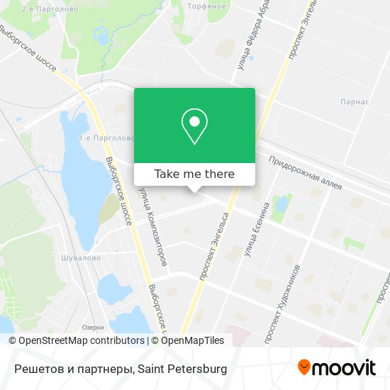 Решетов и партнеры map