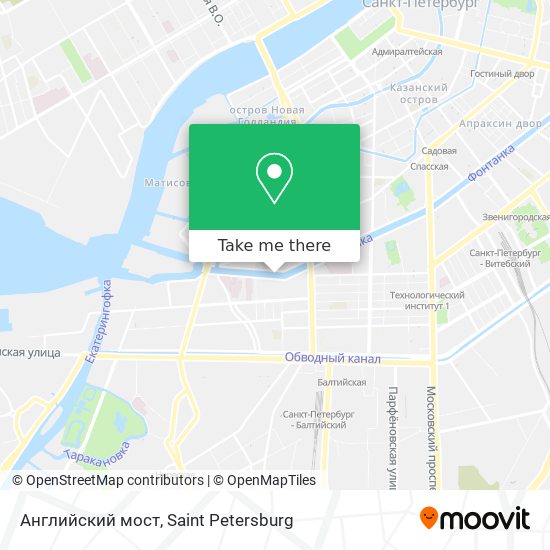 Английский мост map