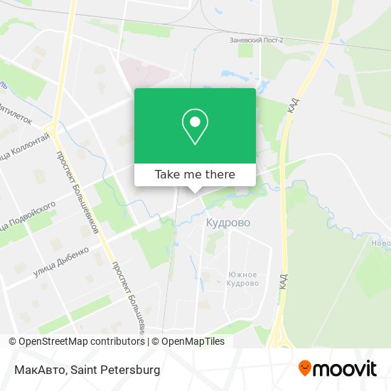 МакАвто map