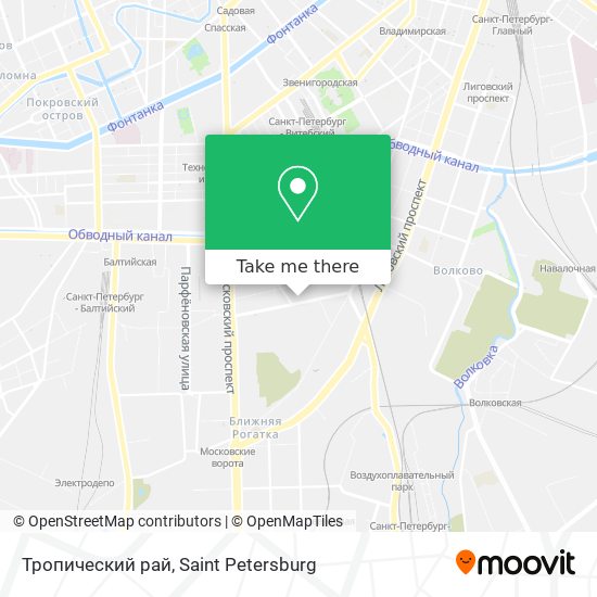 Тропический рай map