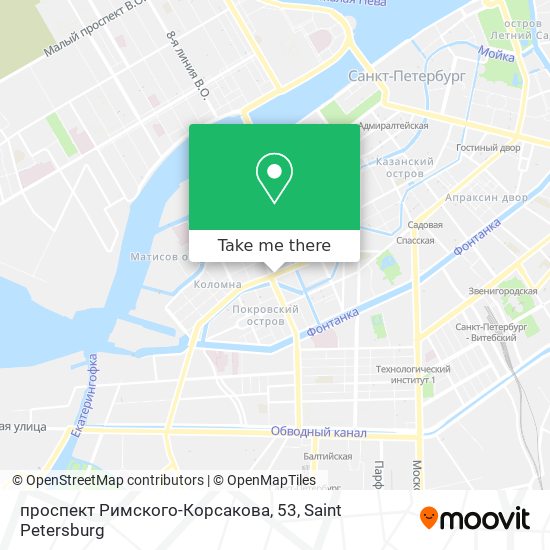 проспект Римского-Корсакова, 53 map