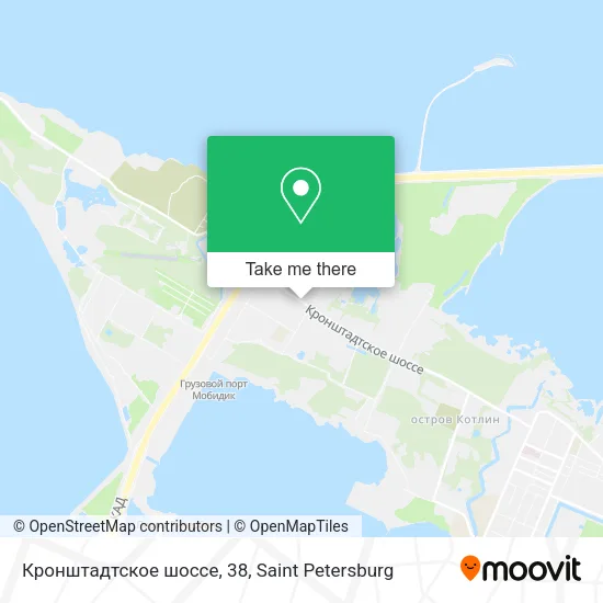 Кронштадтское шоссе, 38 map