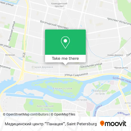 Медицинский центр ""Панацея"" map