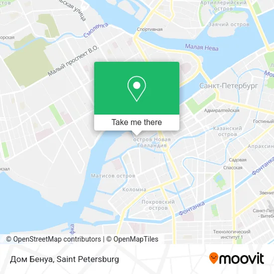 Дом Бенуа map