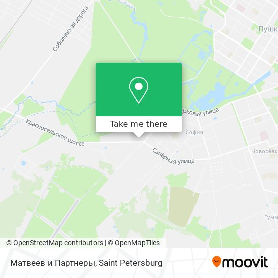 Матвеев и Партнеры map