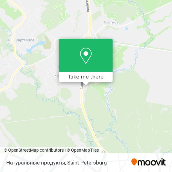 Натуральные продукты map
