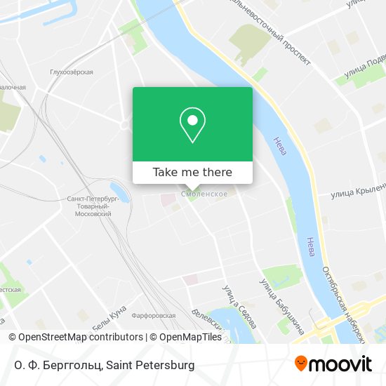 О. Ф. Берггольц map
