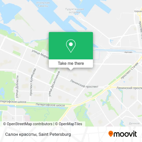 Салон красоты map