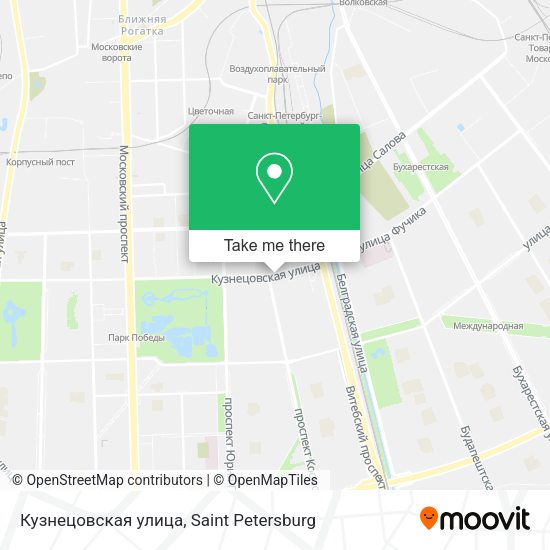 Кузнецовская улица map