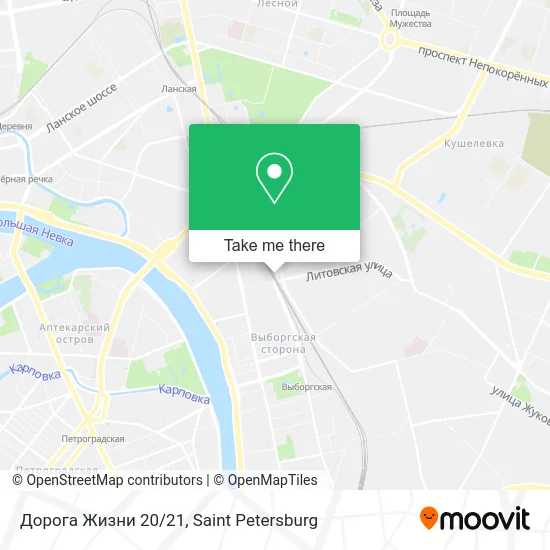 Дорога Жизни 20/21 map