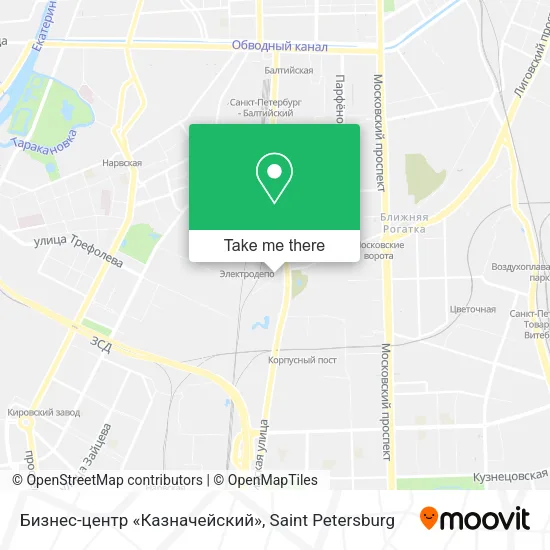 Бизнес-центр «Казначейский» map