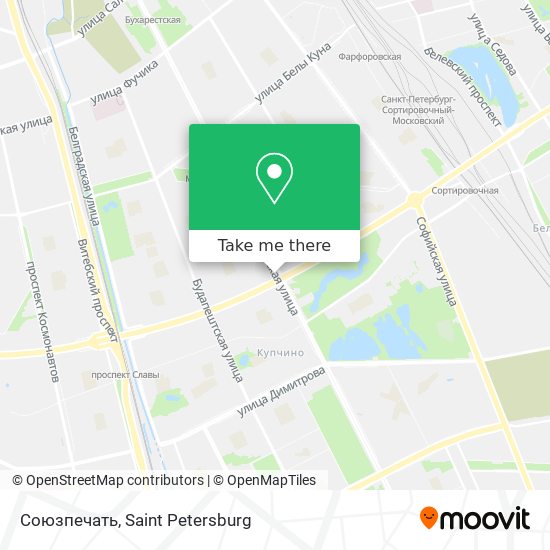 Союзпечать map