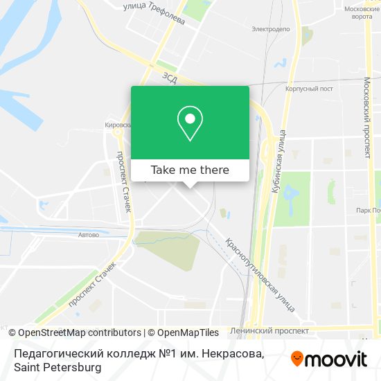 Педагогический колледж №1 им. Некрасова map