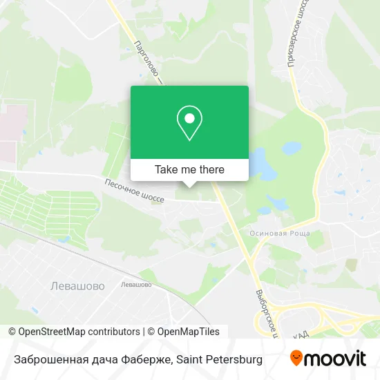 Заброшенная дача Фаберже map