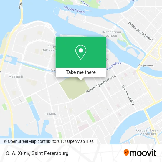 Э. А. Хиль map