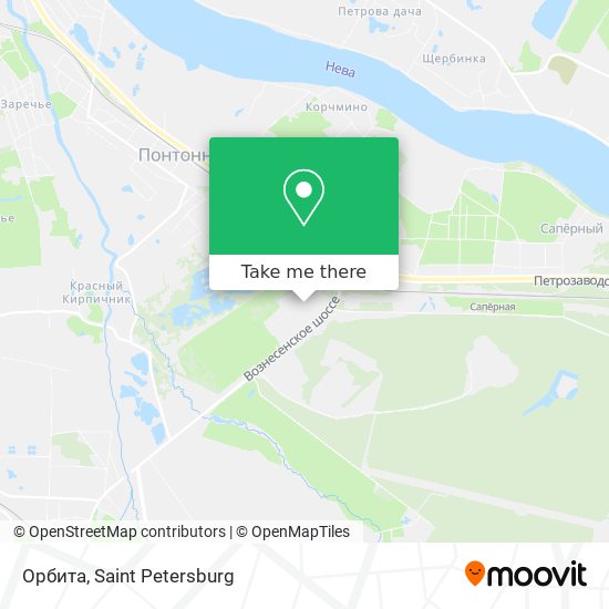 Орбита map