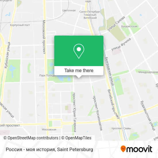 Россия - моя история map