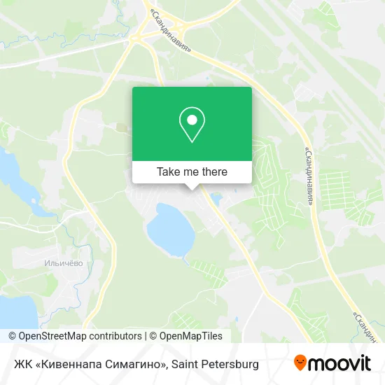 ЖК «Кивеннапа Симагино» map