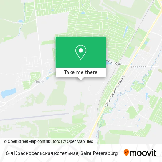 6-я Красносельская котельная map