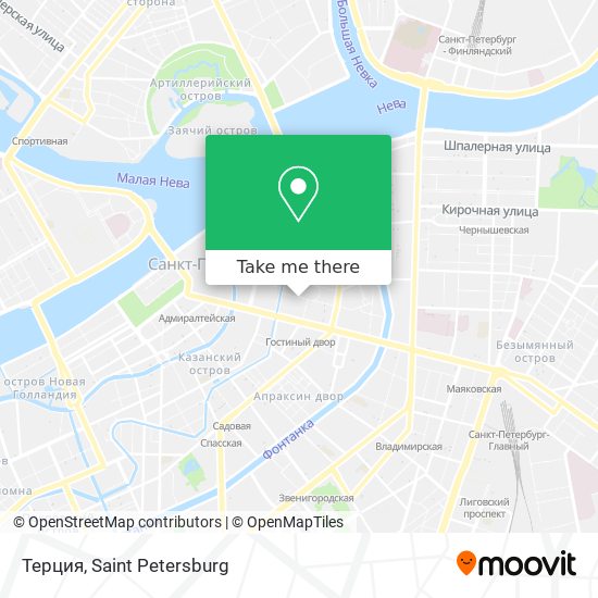 Терция map