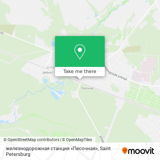 железнодорожная станция «Песочная» map