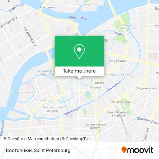 Восточный map