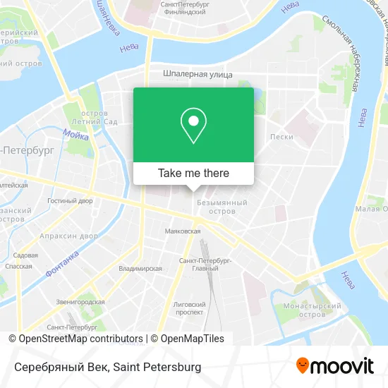 Серебряный Век map