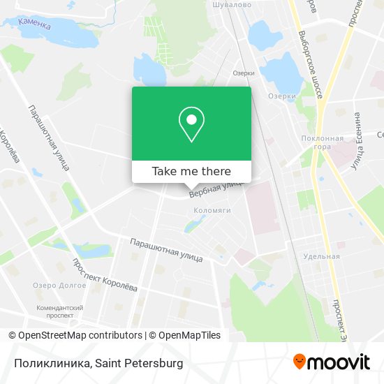 Поликлиника map