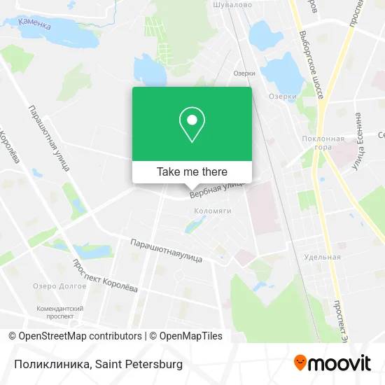 Поликлиника map
