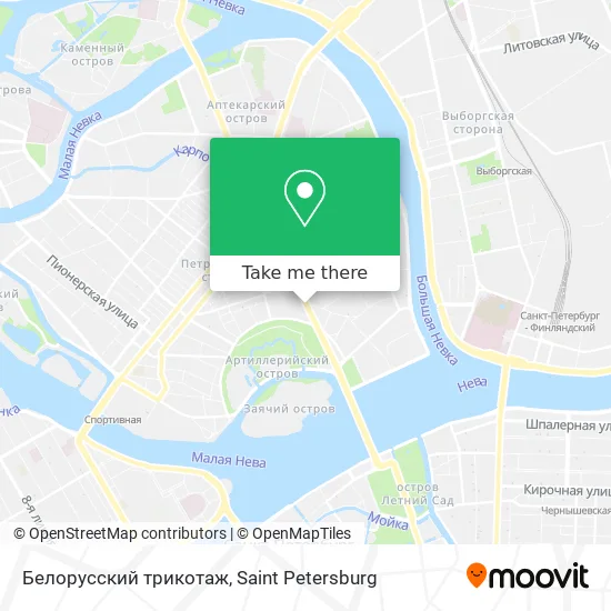 Белорусский трикотаж map