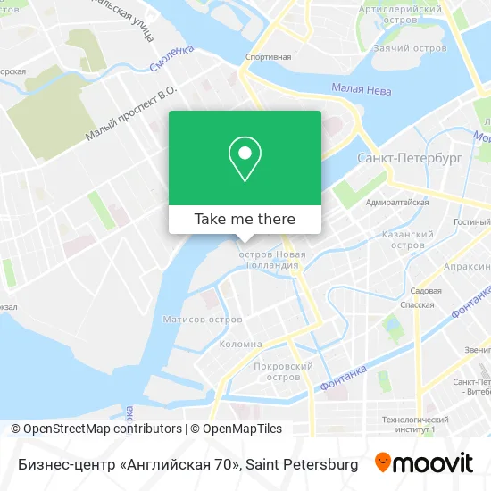 Бизнес-центр «Английская 70» map