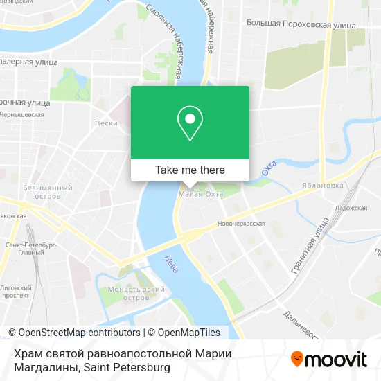 Храм святой равноапостольной Марии Магдалины map