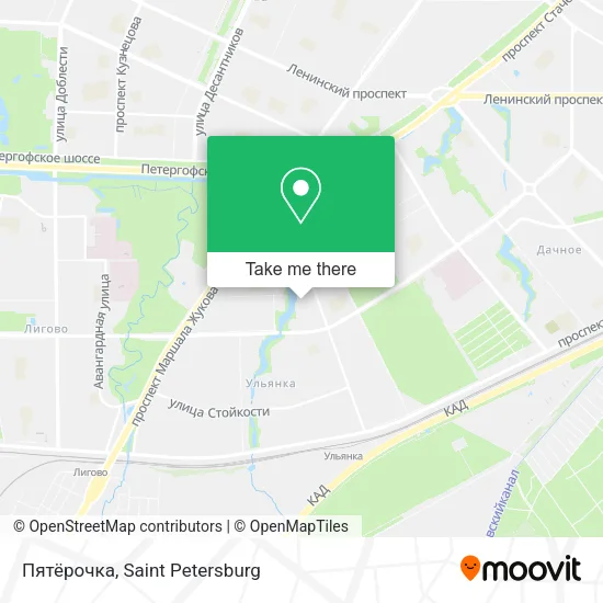 Пятёрочка map