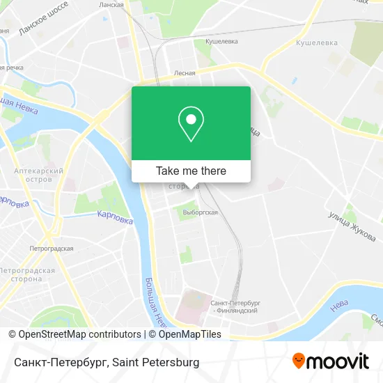 Санкт-Петербург map