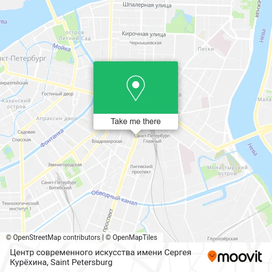 Центр современного искусства имени Сергея Курёхина map