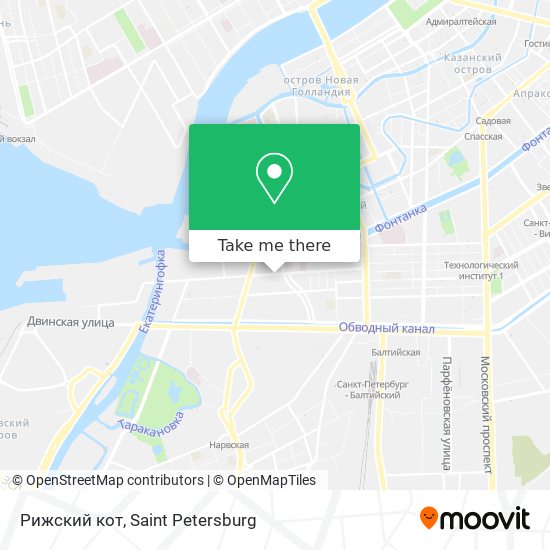 Рижский кот map