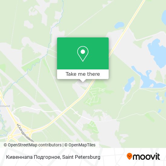 Кивеннапа Подгорное map