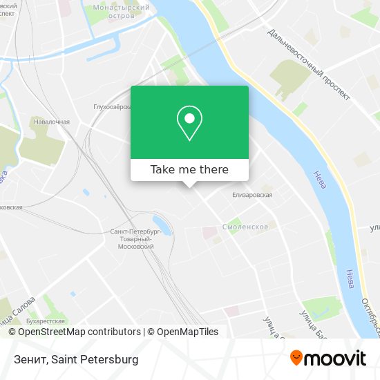 Зенит map