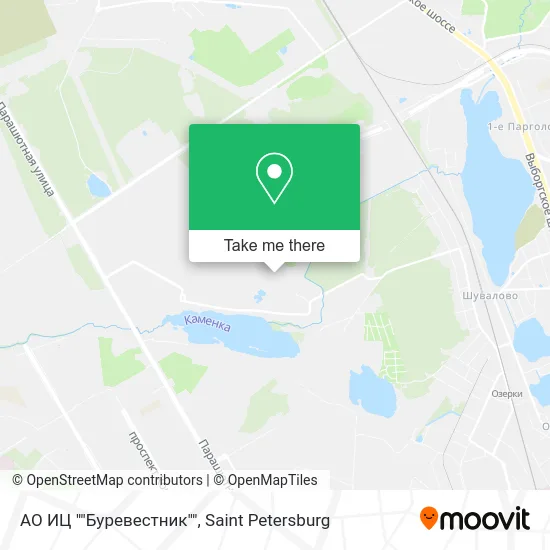 АО ИЦ ""Буревестник"" map