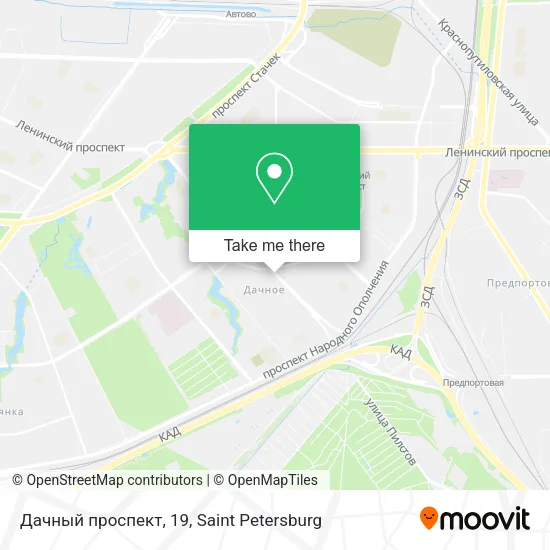 Дачный проспект, 19 map