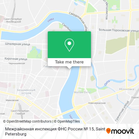 Межрайонная инспекция ФНС России № 15 map