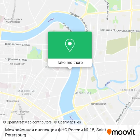 Межрайонная инспекция ФНС России № 15 map