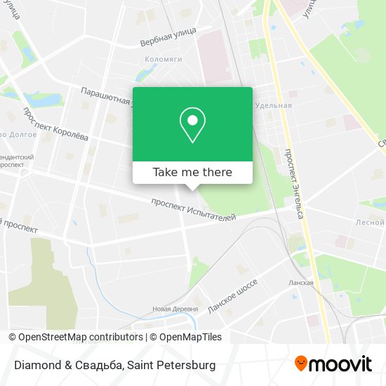 Diamond & Свадьба map