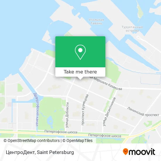 ЦентроДент map