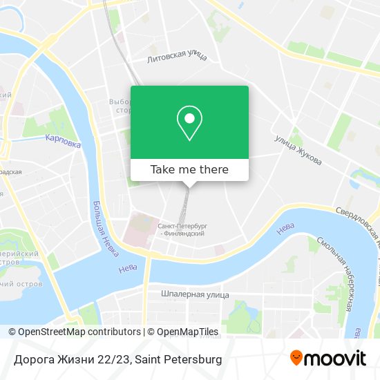Дорога Жизни 22/23 map