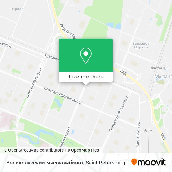 Великолукский мясокомбинат map