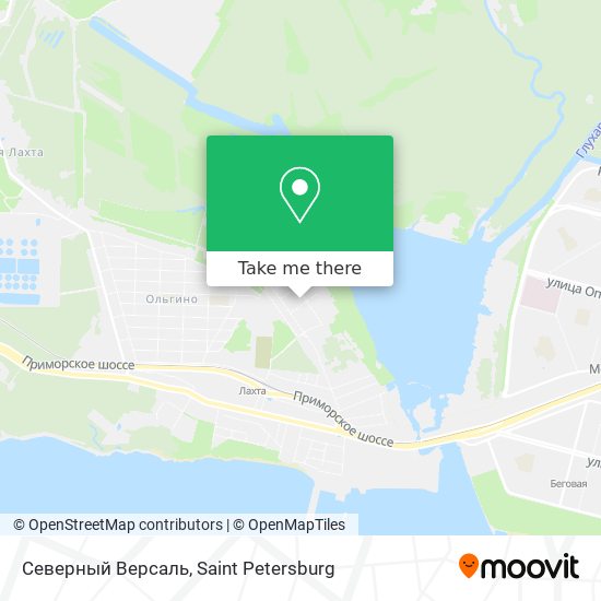Северный Версаль map