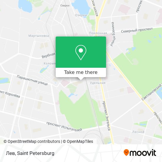 Лев map