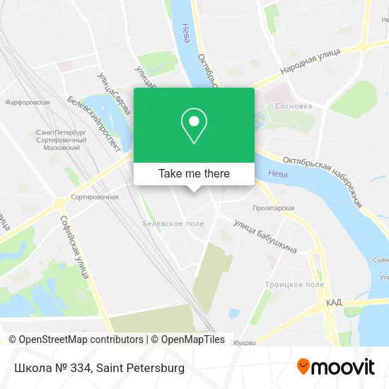 Школа № 334 map