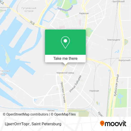 ЦветОптТорг map